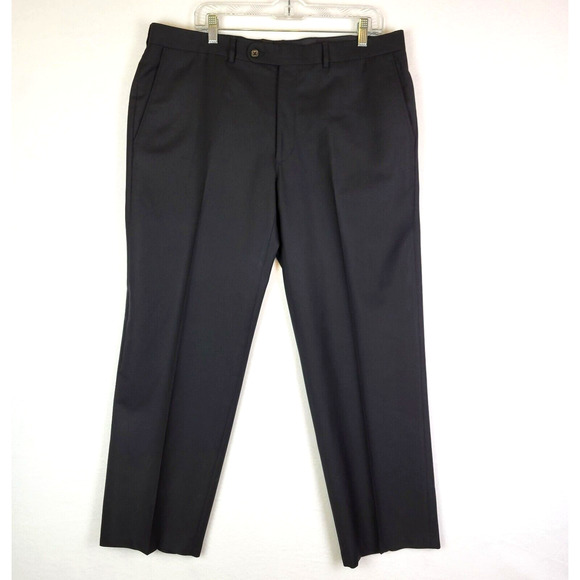 John Varvatos Other - John Varvatos Mens Chester Trouser Pants Size 38 Black Straight Leg Workwear